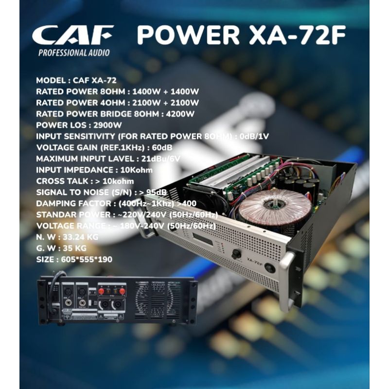 CAF Power XA-72 F / Power Kelas H / Power Super