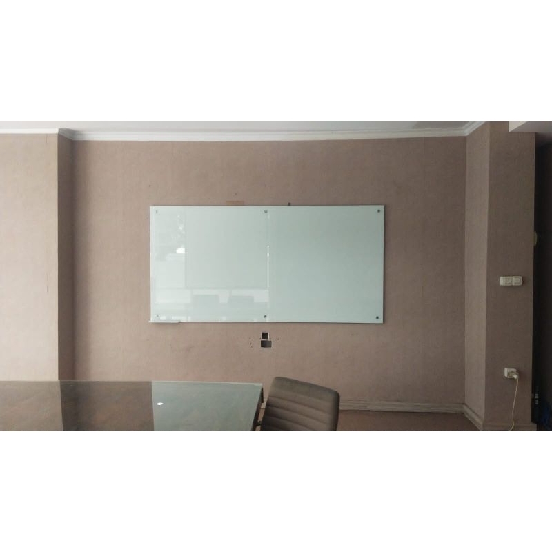 

Glassboard Magnetik / Papan Tulis Kaca magnetik uk.120 x .....