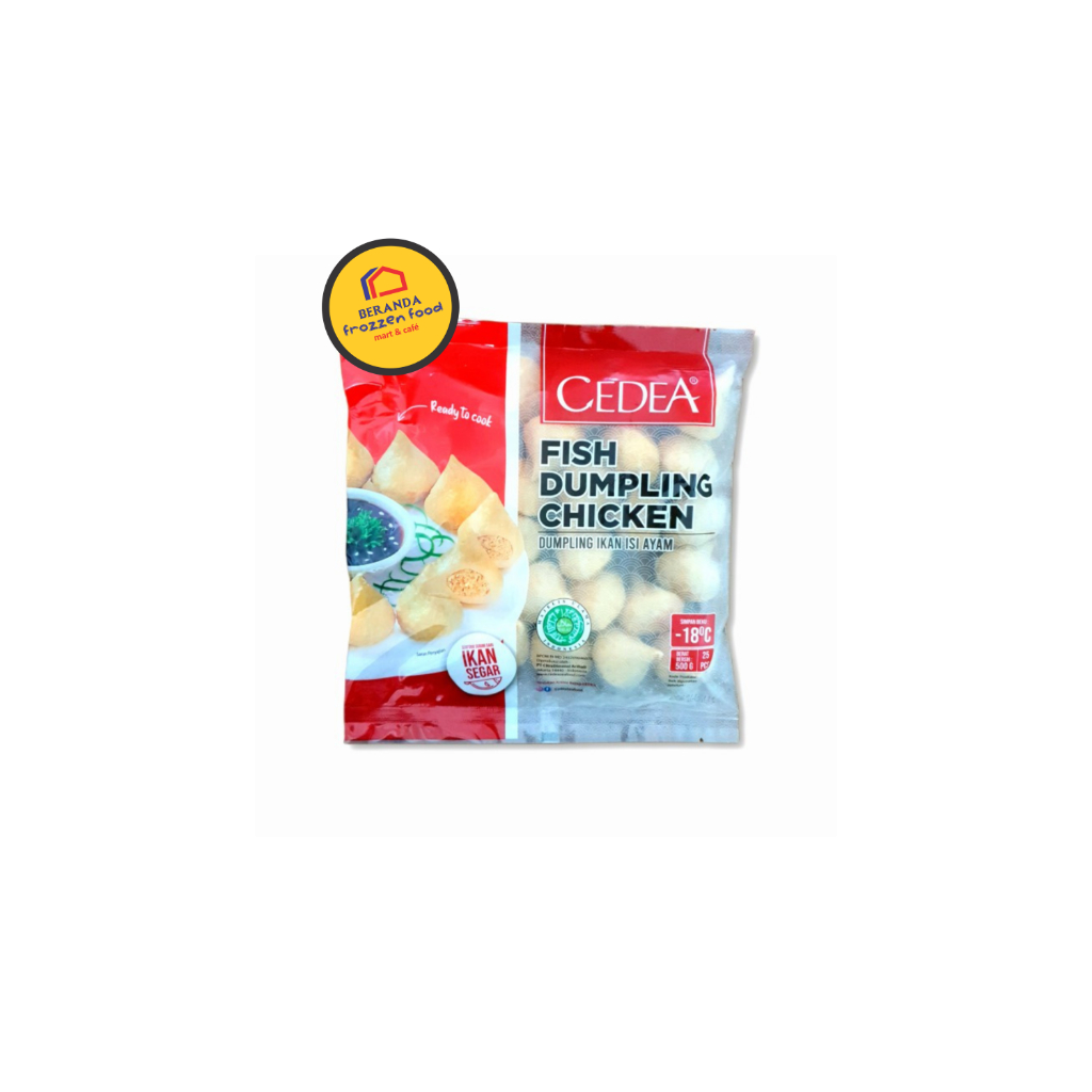 

CEDEA DUMPLING CHICKEN 500GRAM/ MURAH/100% HALAL /FROZEN FOOD / SOSIS / NAGET / DUMPLING / SIAP SAJI