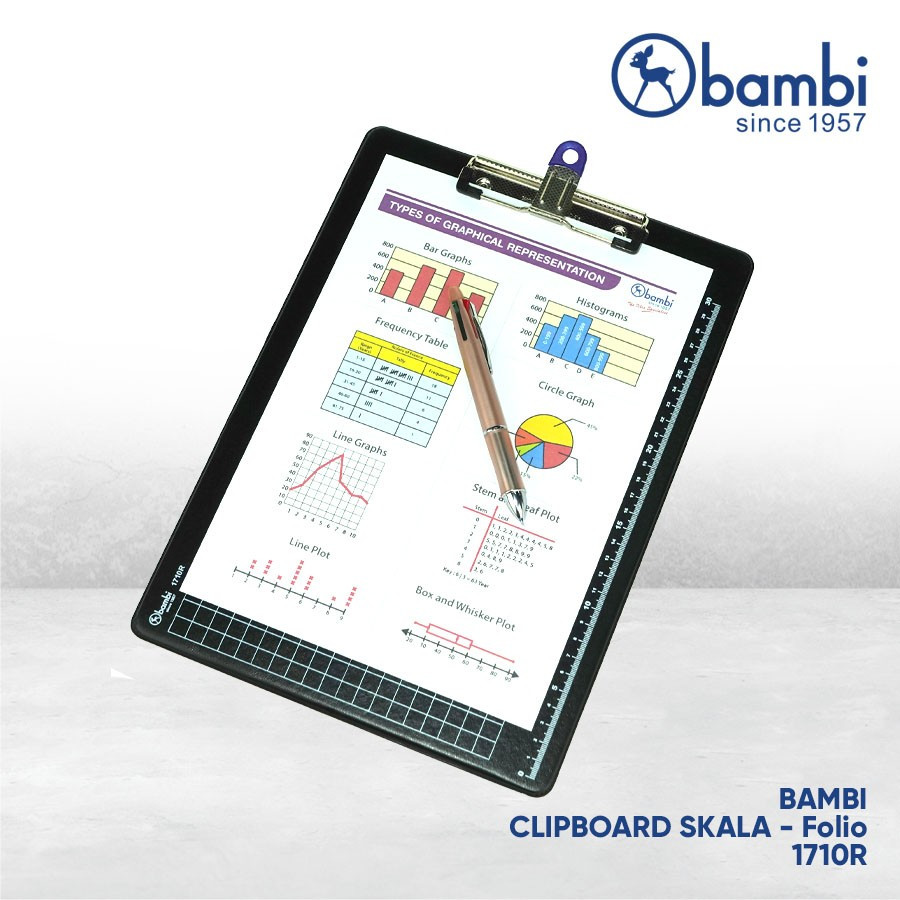 

Bambi Clip File - Clipboard Skala 1710R