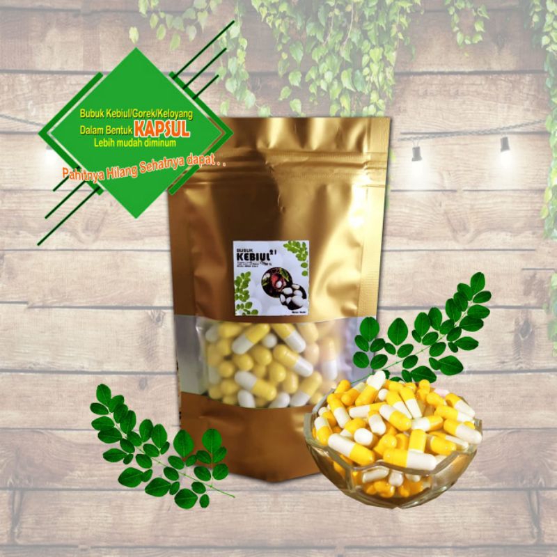 

Bubuk Kebiul/Gorek sudah di kapsul/55 kapsul