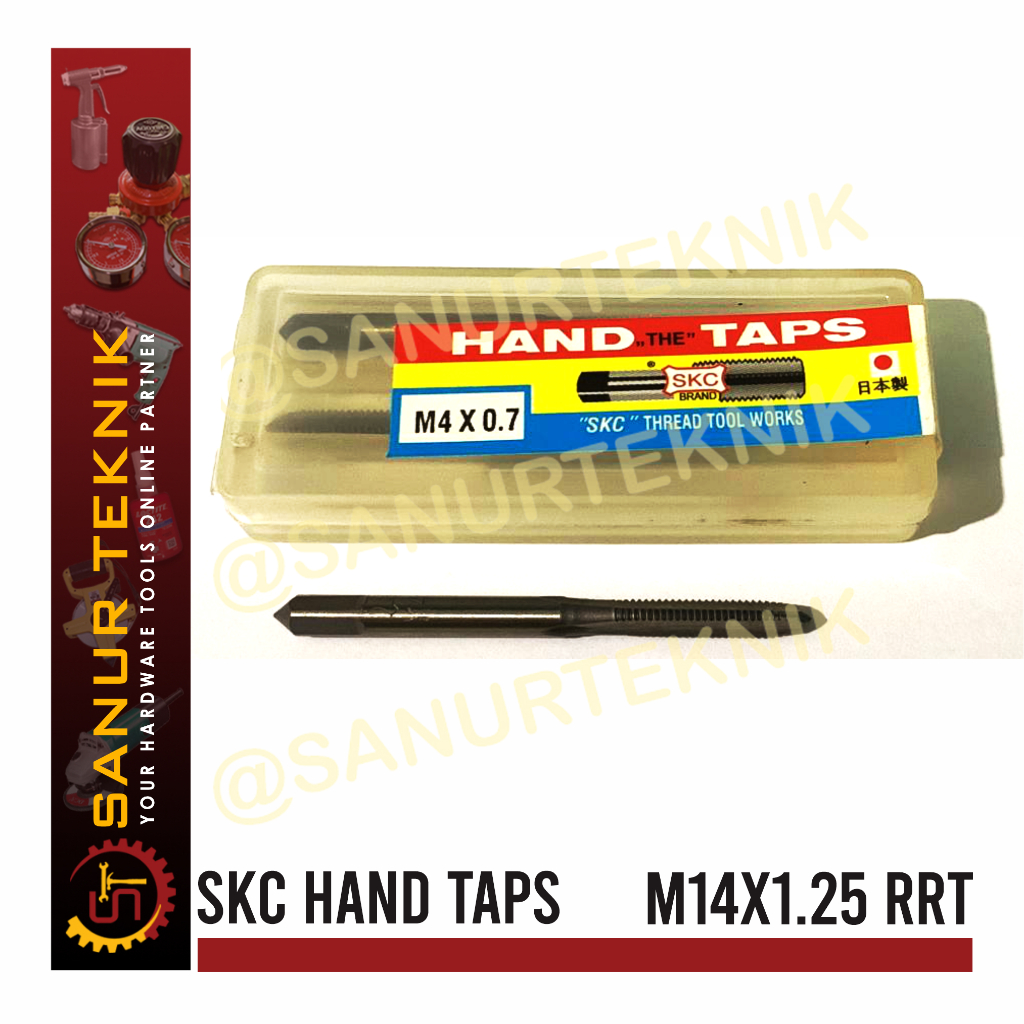 SKC Hand Taps / Mata Ulir Baut / Hand Tap M14x1.25 M 14 x 1,25 RRT
