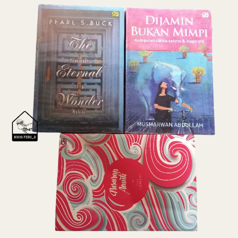ORIGINAL NOVEL DIJAMIN BUKAN MIMPI PUSARAN AMUK THE ETERNAL WONDER