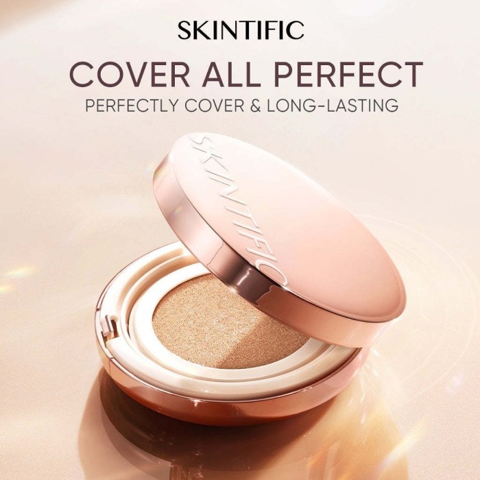 AURAKOSMETIK- Skintific Cover All Perfect Cushion Skintific GOLD