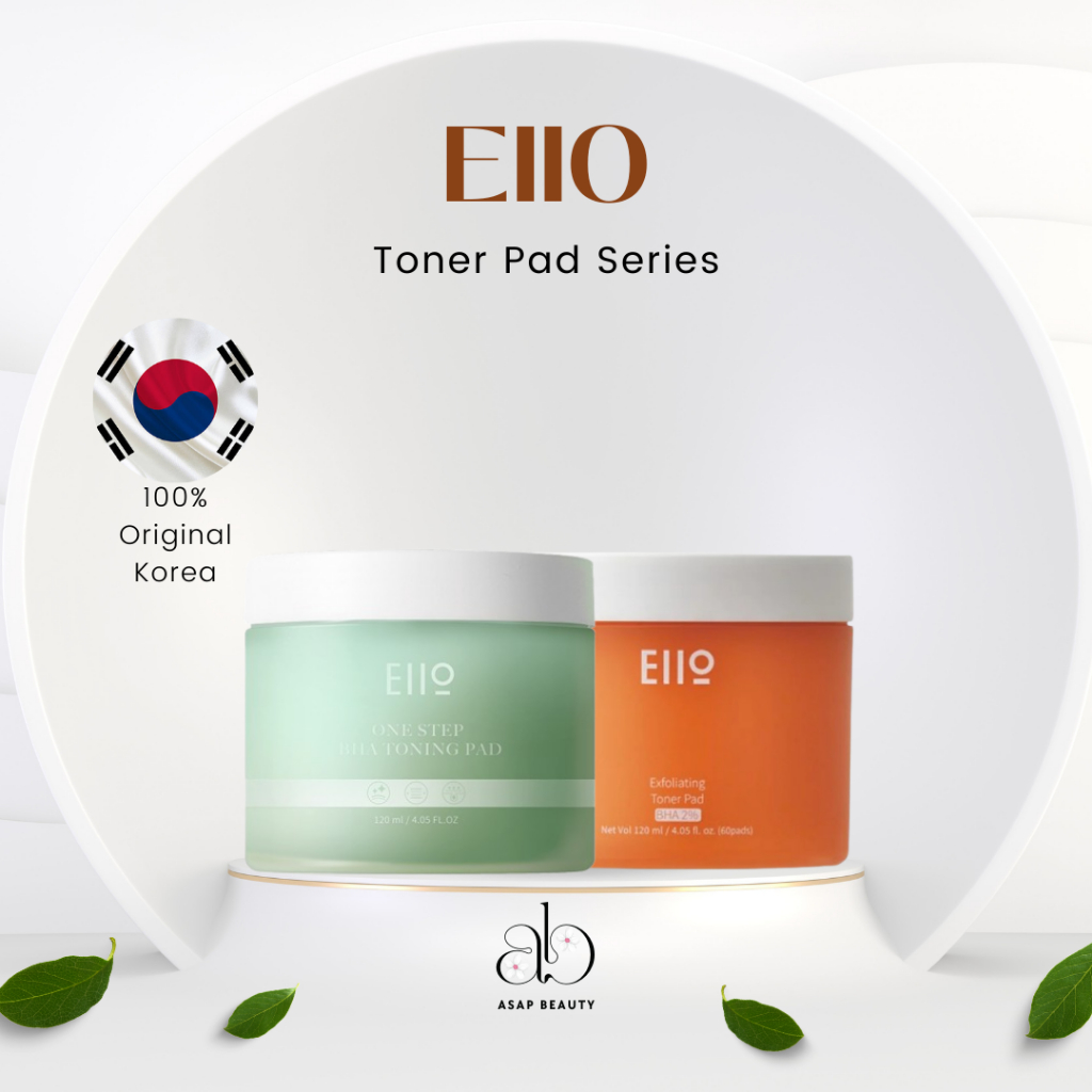 [READY] EIIO Toner Pad Series/ Exfoliating Toner Pad/ One Step BHA Toning Pad/ED 2026