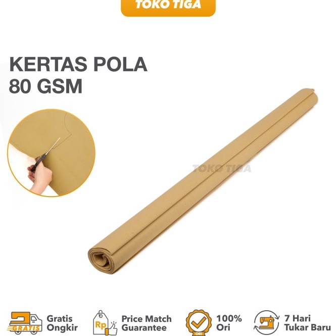 

KODE PRODUK YMJRP8196 Kertas Pola Tebal 8 GSM Lebar 12 cm Isi 1 Lembar