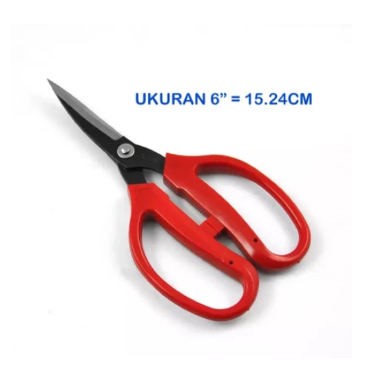 

Gunting Potong Bahan Kain Craftman Sedang 6" / Gunting Tailor