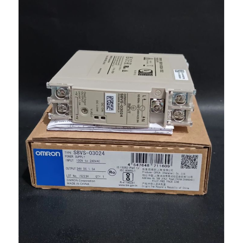 POWER SUPPLY OMRON S8VS-03024 1.3A
