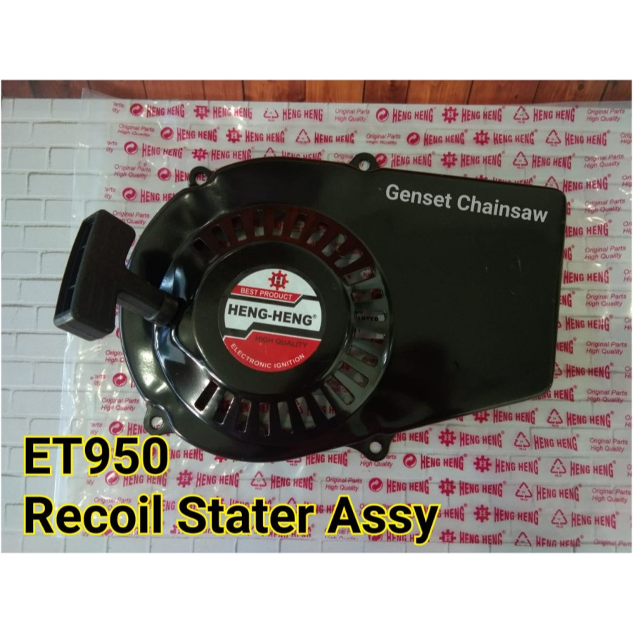 ET950 Recoil stater Statar assy tarikan Engkol Genset 2 Tak