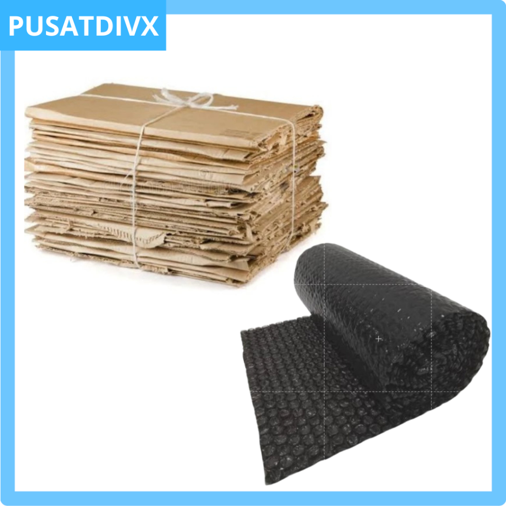 

EXTRA BUBBLE WRAP + KARDUS UNTUK KEAMANAN PACKING PELINDUNG PAKET