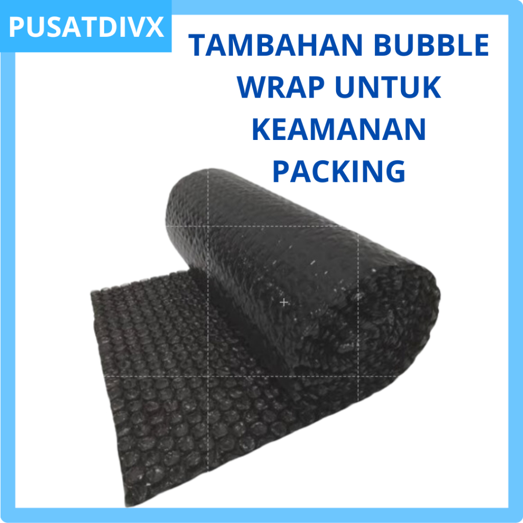 

EXTRA BUBBLE WRAP UNTUK KEAMANAN PACKING PELINDUNG PAKET