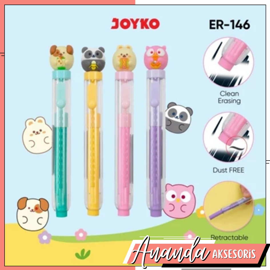 

Penghapus Eraser Joyko ER-146 Animal Kingdom