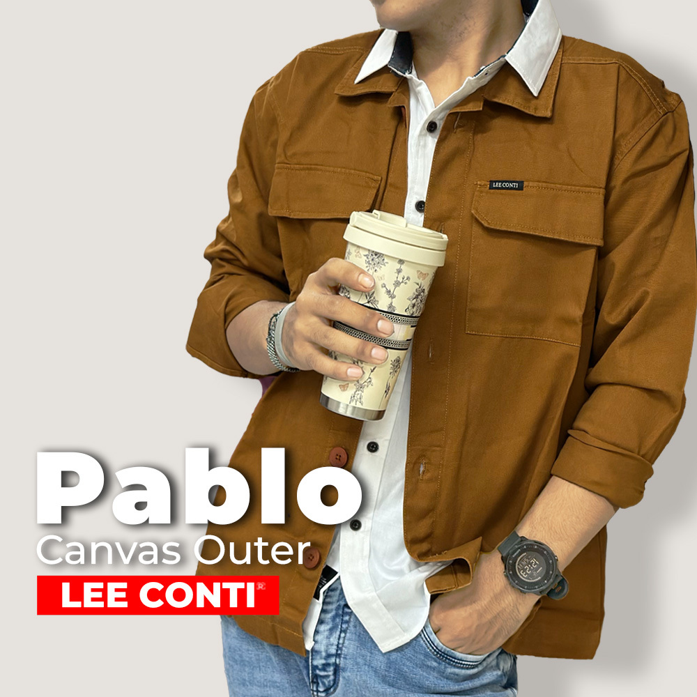 LEE CONTI Jaket Trucker Canvas Pablo