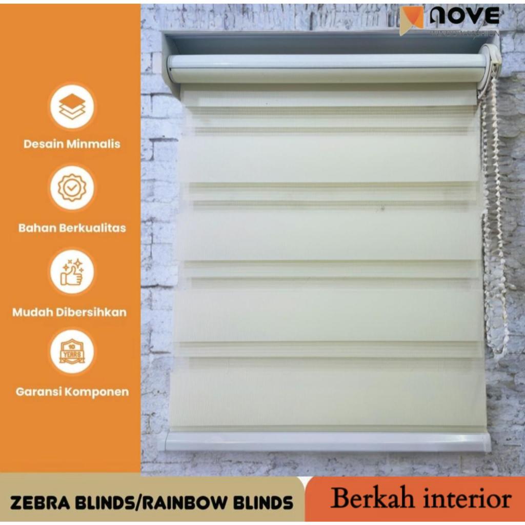 NOVE - ROLLER BLIND / TIRAI GULUNG / ZEBRA BLIND