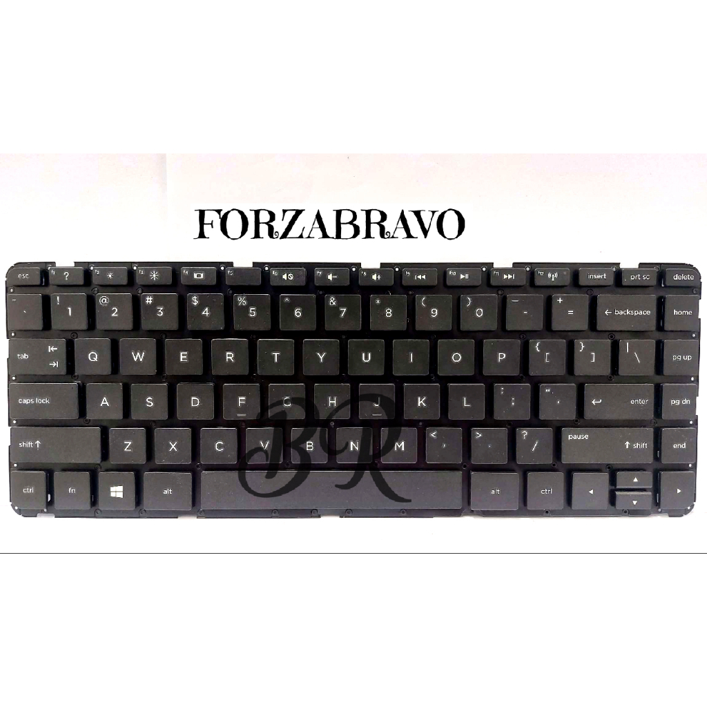 Keyboard Laptop/Notebook Hp 14-G102AU AMD Series (Black)