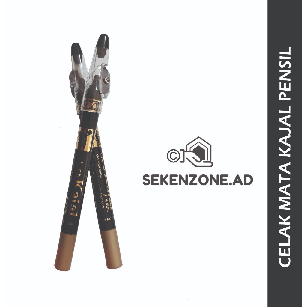 Celak Arab - Celak Mata Kajal Pensil Waterproof (Milai Cosmetics) Original