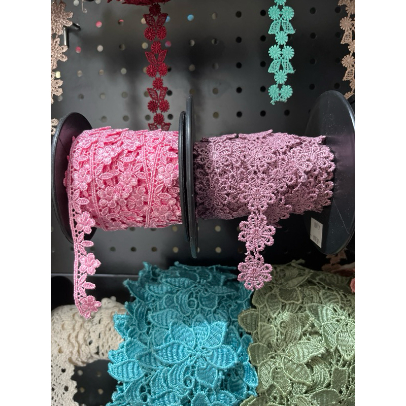 macam macam renda bunga