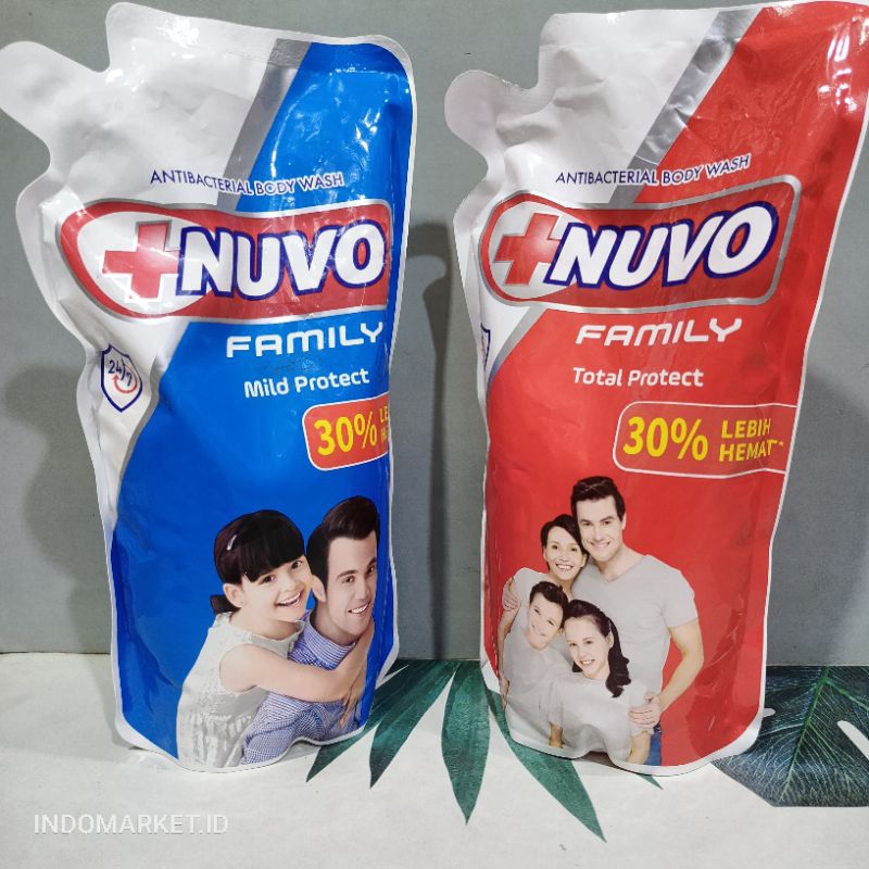 Sabun Nuvo refill 825ml/Sabun cair nuvo 825ml/Nuvo/Nuvo cair/Sabun nuvo ukuran jumbo