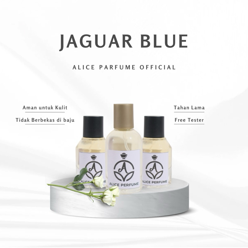 Jaguar Blue - Parfum Pria / Parfum Laki-Laki  Tahan Lama - Best Seller - Eau de Parfume - Aroma Unis