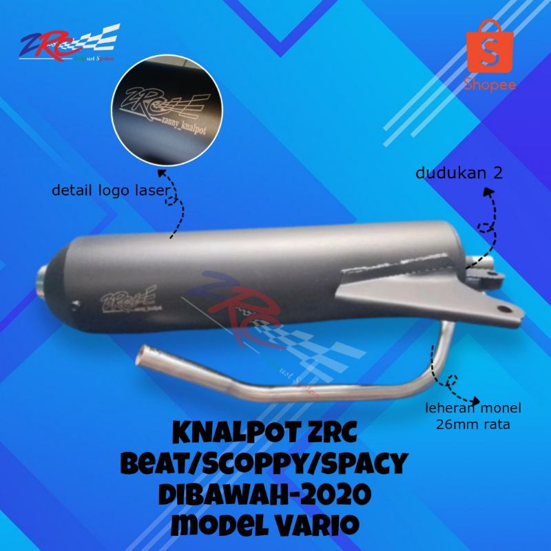 KNALPOT BEAT SILENCER VARIO COPY CMS ZRC