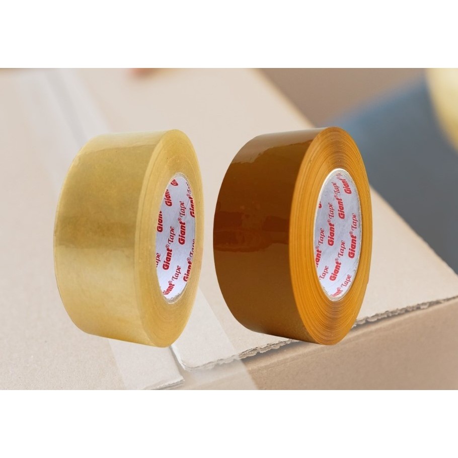 

Lakban Jumbo | Bening-Cokelat | 2inch 45mm x 300yard