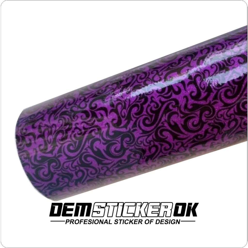 Profix Skotlet Batik Print Scotlet Motif Stiker Motive Decorative Vinyl Sticker Scotlite Decal Motor
