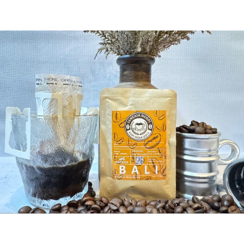 

Sengaja Ngopi Drip Bag / Filter Bag Arabica : isi 5pcs Bali