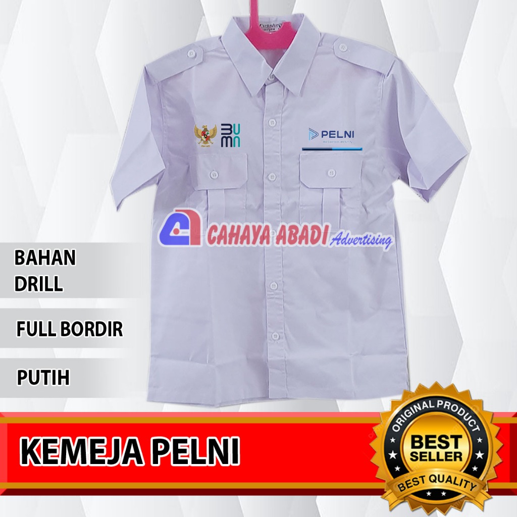 Kemeja BUMN Pelni Seragam BUMN Pelni Baju BUMN Pelni