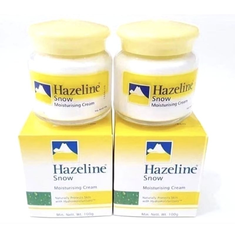 Hazeline Snow Moisturising Cream & Hazeline White & Natural Lightening Cream