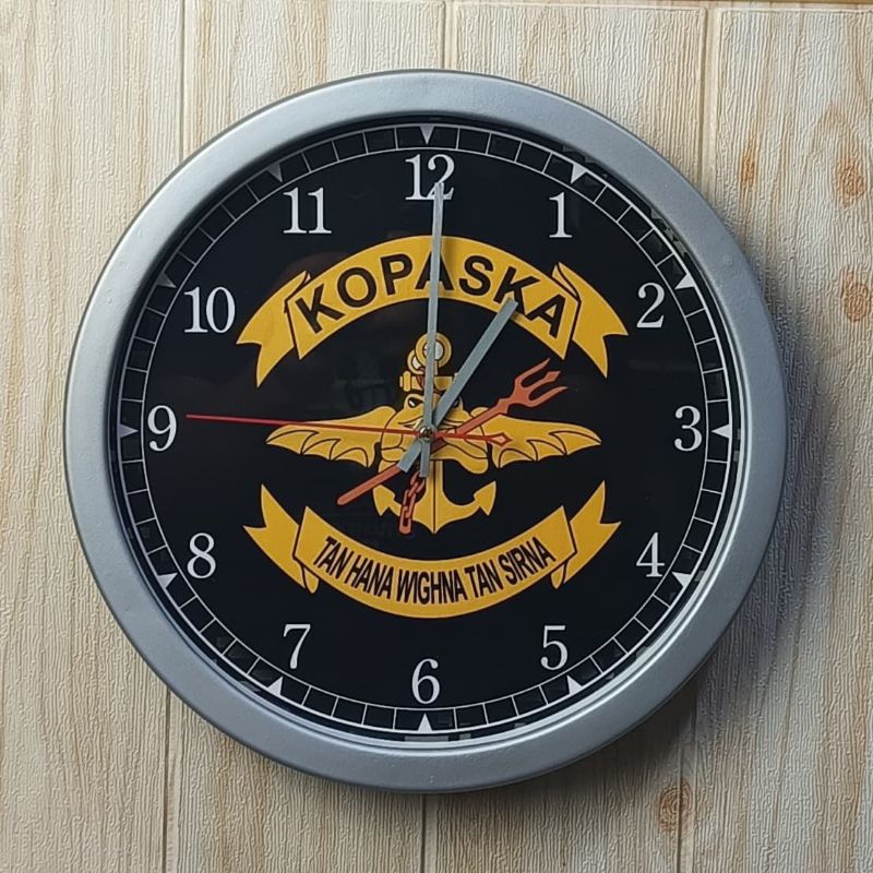 Jam Dinding Custom Kopaska TNI AL