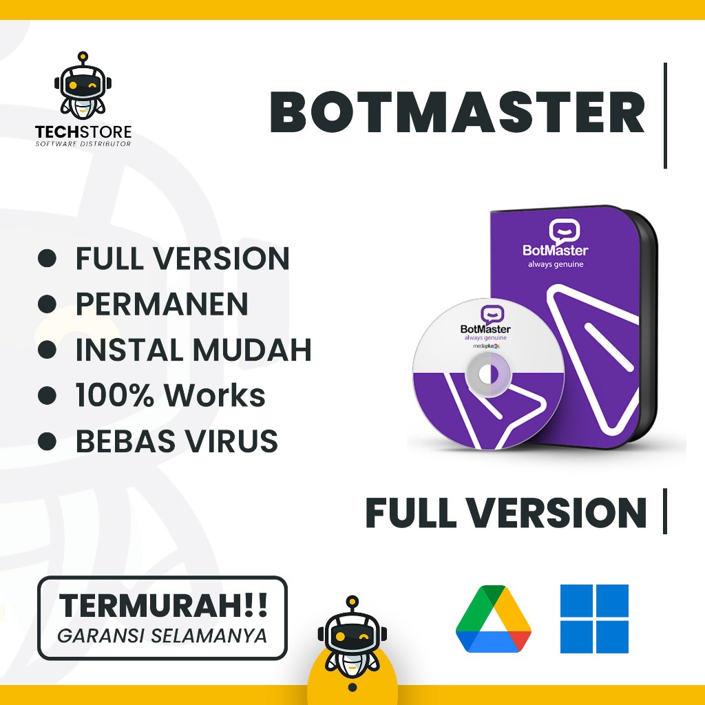 BotMaster Bulk/Bc WA Lisensi Selamanya | Windows