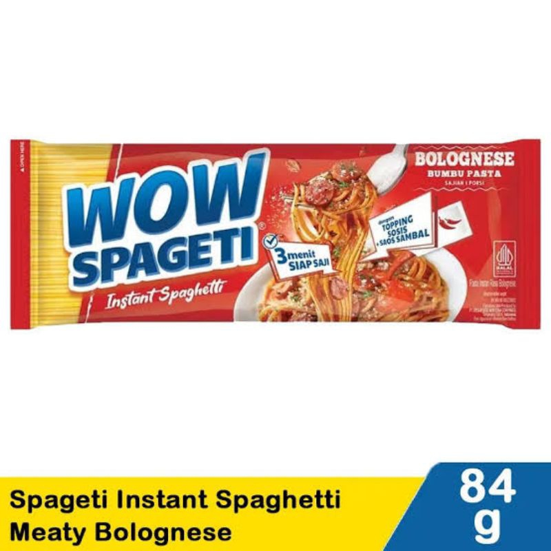

Wow spageti rasa bolognese