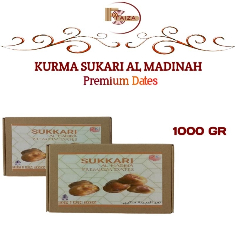 

Kurma Sukari Kurma Susu Raja Basah 1 Kg Premium Dates