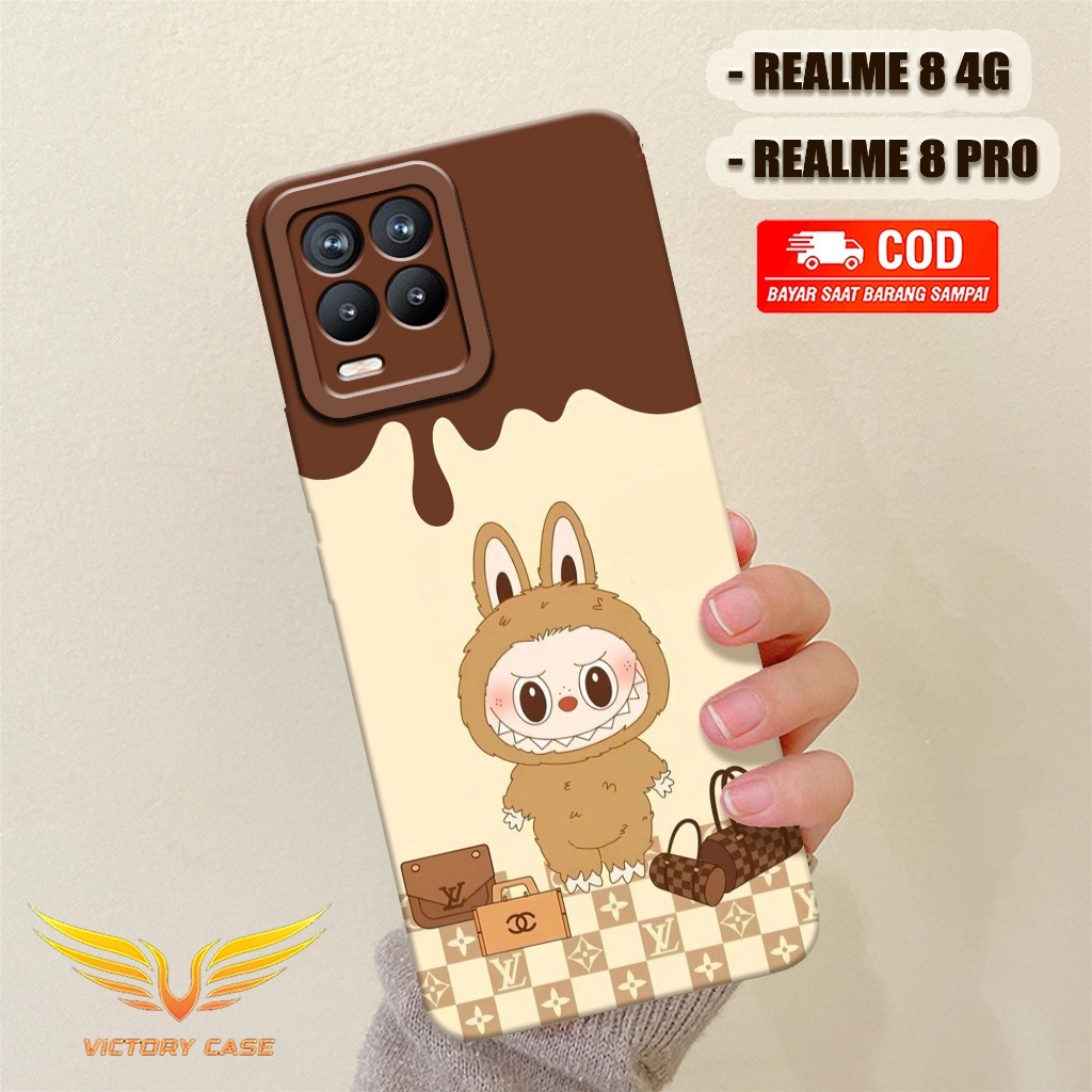 New Kartun Case - Softcase Realme 8 4G / Realme 8 Pro Terbaru - Case Hp Realme 8 4G - Casing Realme 