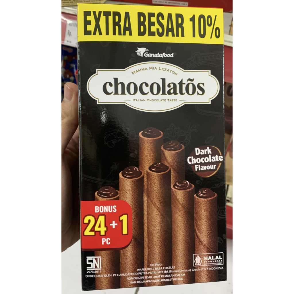 

Chocolatos Big Varian Rasa 1 box isi 24 pcs