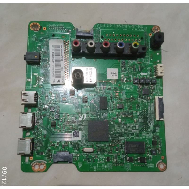 MB MOBO MAINBOARD MODULE MESIN TV SAMSUNG PA 43H4000AW (MB SG43)