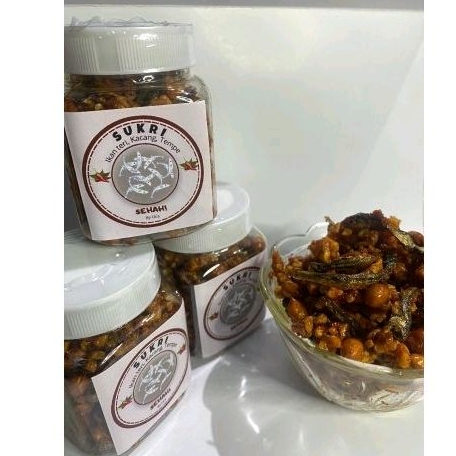 

SUKRI(Tempe,kacang,ikanteri)