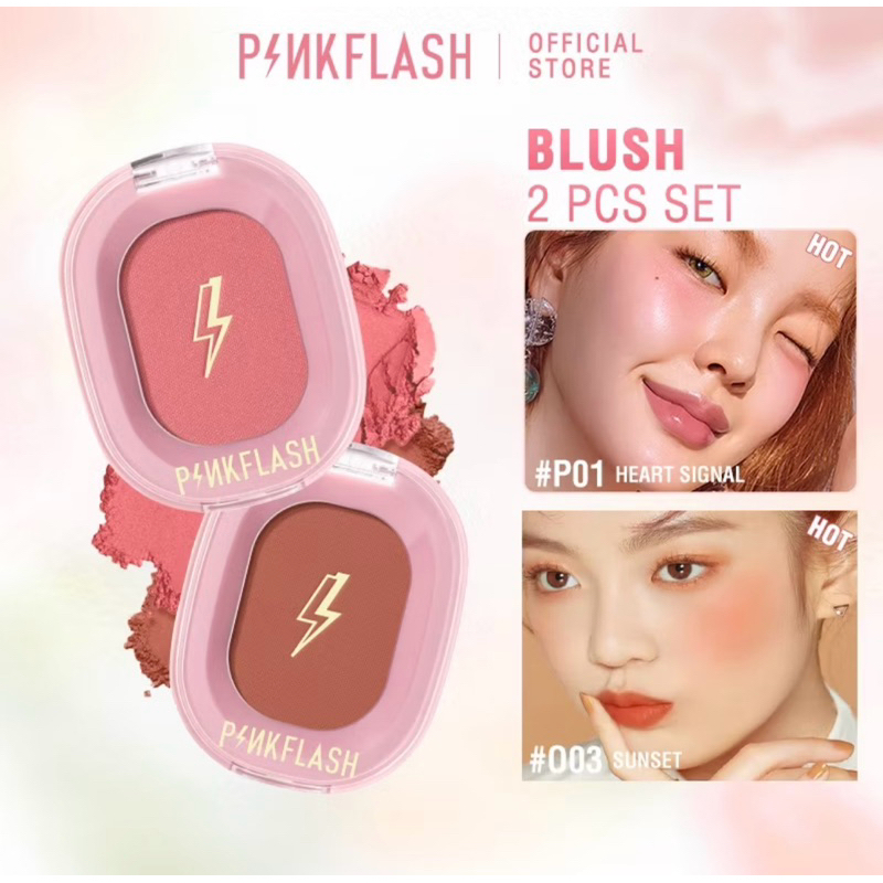 PINK FLASH BLUSH ON