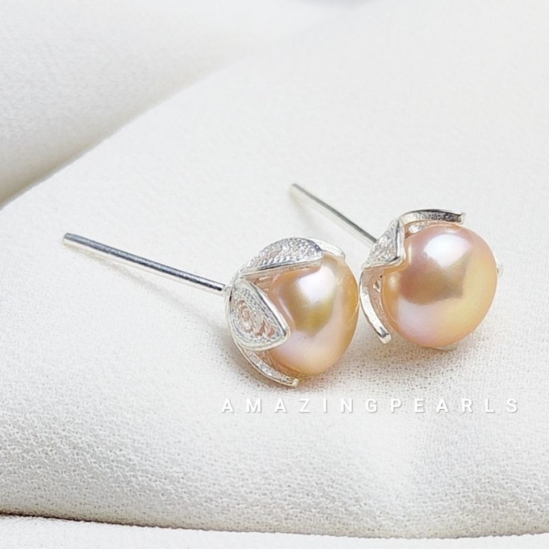 ANTING PERAK ASLI 925 MUTIARA LOMBOK DAPAT SERTIFIKAT