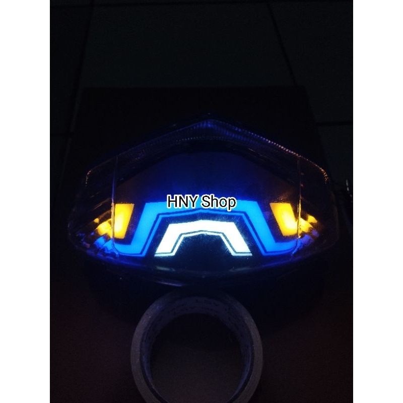 STOPLAMP LAZY EYES MIO RGB BLUETOOTH M3 MIO S MIO Z 125