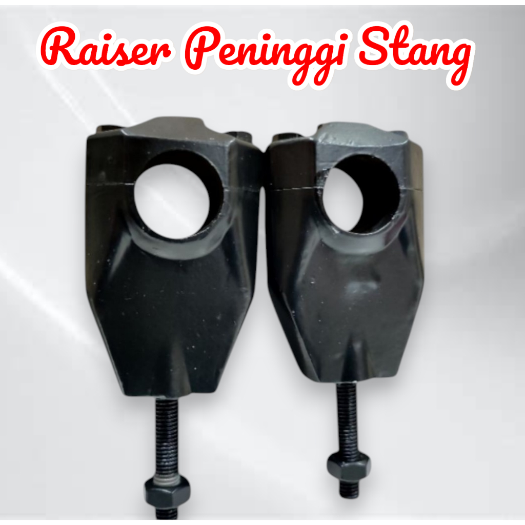 Raiser Peninggi Stang Raiser Fatbar , Motor : KLX BF , CBR 150 R , CRF 150 L Universal Stang Fatbar