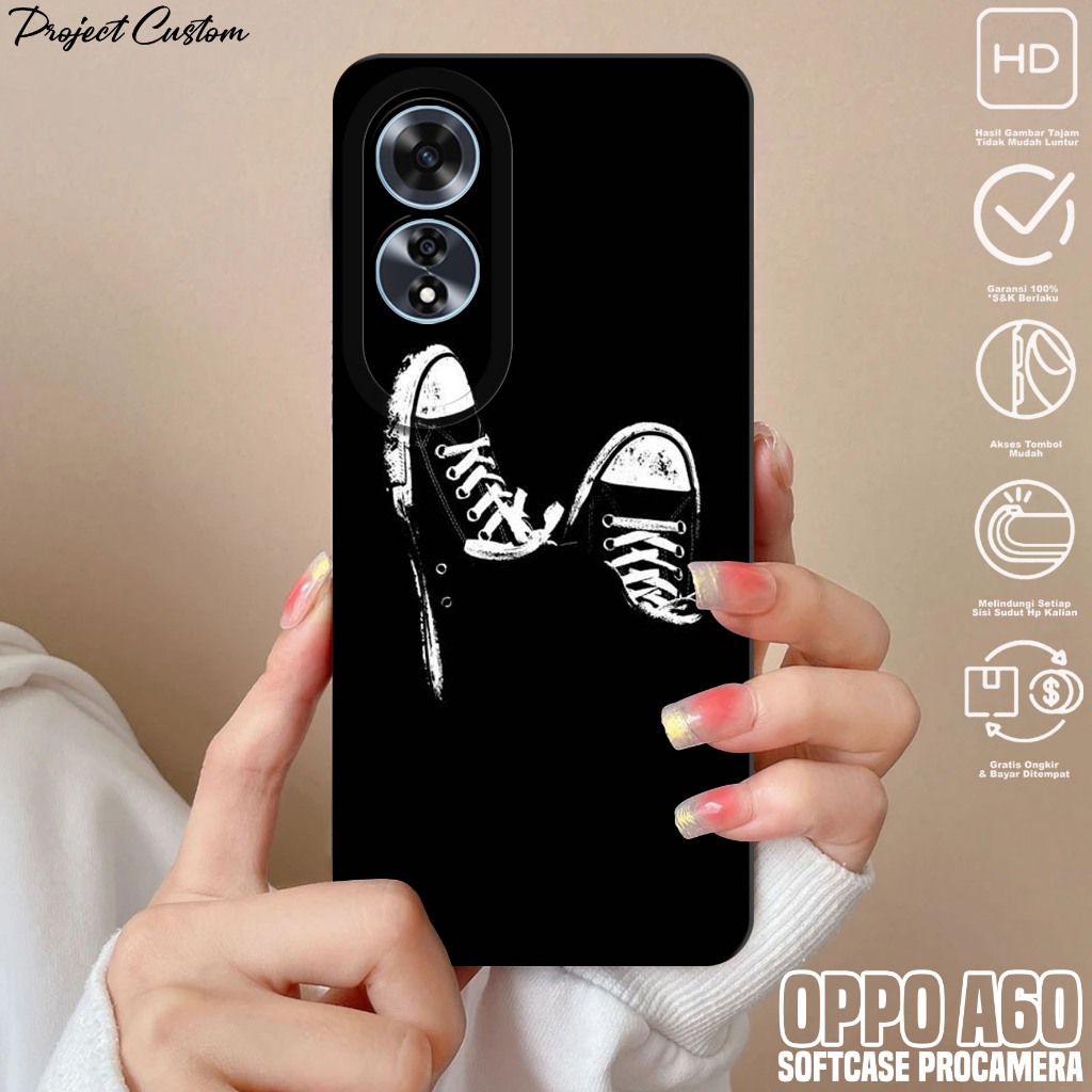 Softcase Hp OPPO A60 - Case Hp OPPO A60 ( AES ) Silikon Hp OPPO A60 - Casing Hp OPPO A60 - Cassing H