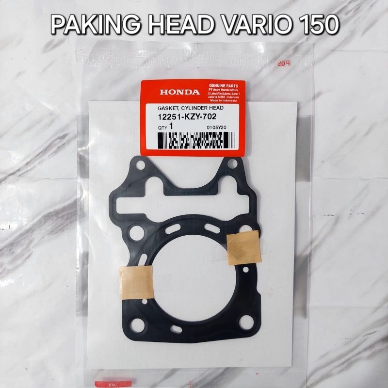 PAKING HEAD VARIO 150 ORIGINAL 12251-KZY-702