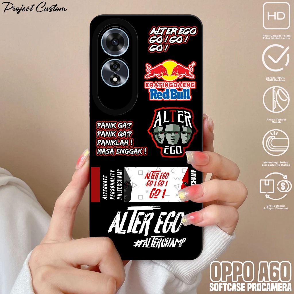 Softcase Hp OPPO A60 - Case Hp OPPO A60 ( AES ) Silikon Hp OPPO A60 - Casing Hp OPPO A60 - Cassing H