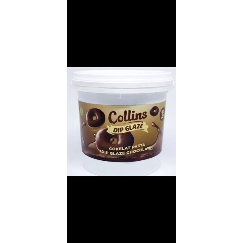

Collins Cokelat Pasta Dip Glaze Chocolate 1kg