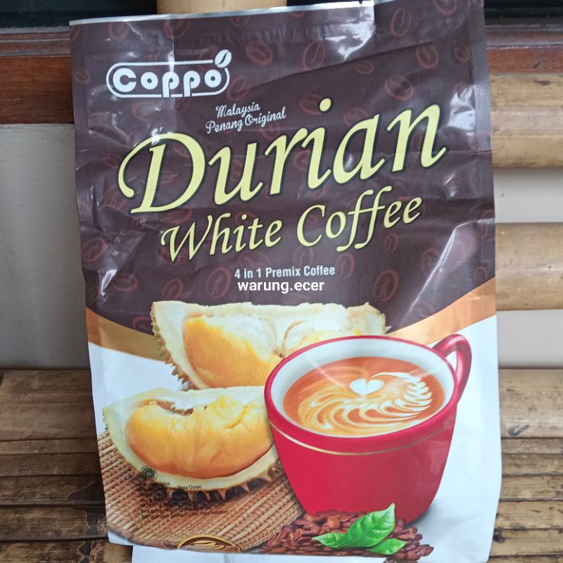 

ECERAN - COPPO DURIAN WHITE COFFEE 4IN1 (1 SACHET)