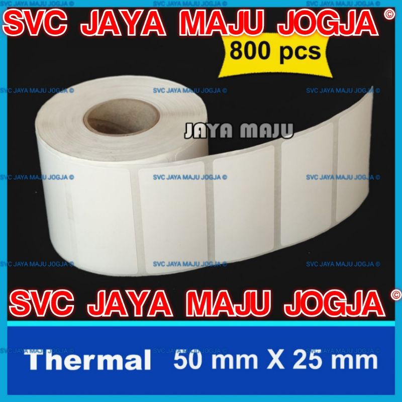

LABEL BARCODE THERMAL ANTI ALKOHOL 50 mm x 25 mm 50x25mm 50 x 25 mm ISI 800 || LABEL TANPA RIBBON DIRECT THERMAL || 50 X 25 THERMAL TOP COAT - 1 LINE - FACE OUT - ISI 800 PCS || 50X25 MINIMARKET SUPERMARKET SWALAYAN TOKO OLEH-OLEH