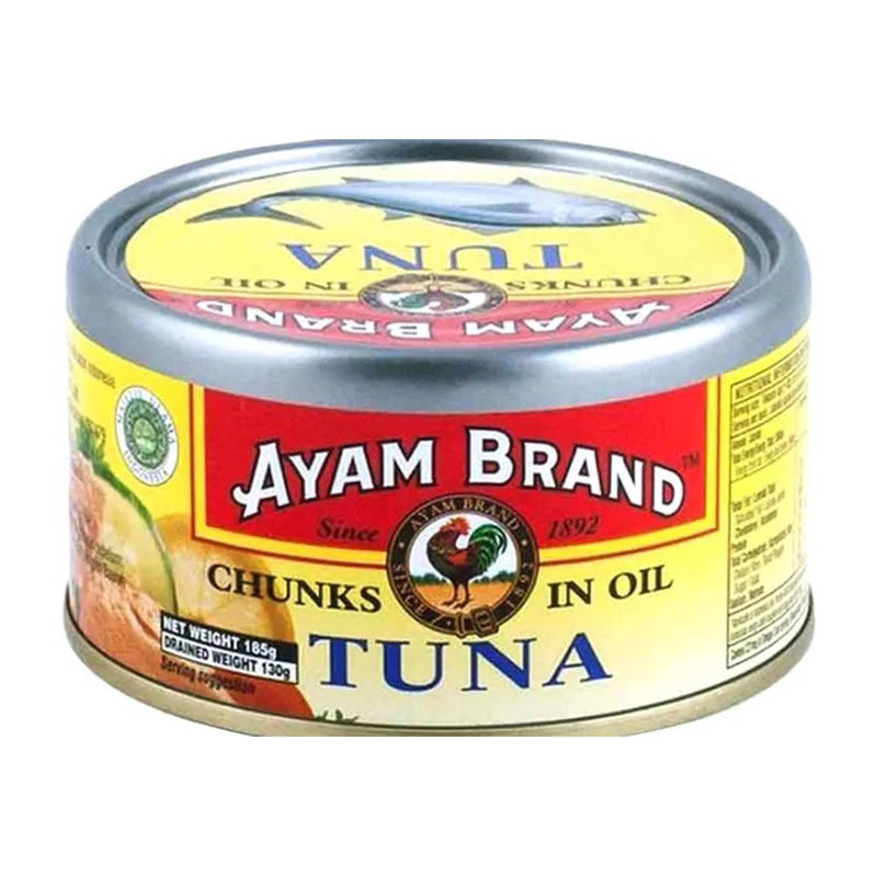 

Ayam Brand Tuna chunks In Oil 150gr