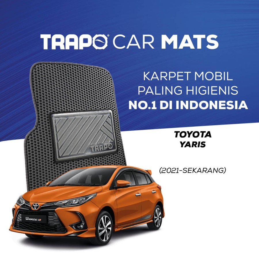 Karpet Mobil Trapo Toyota Yaris (2021-Sekarang) Karpet Mobil Yaris Fullset