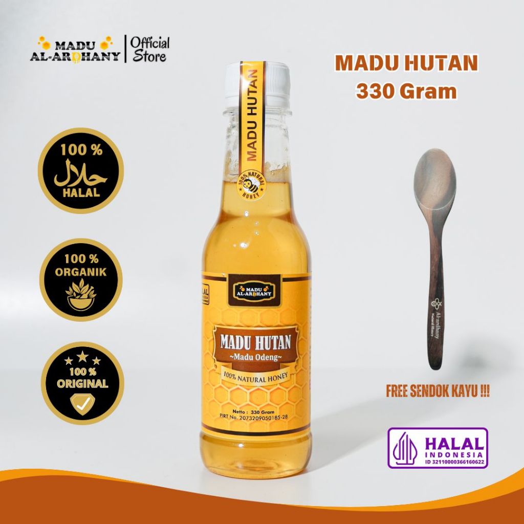 AL ARDHANY - Madu Asli Hutan Liar ( Odeng ) | Madu Murni Forest Honey 330gr